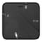 Expressions™ 5" x 5" Black Rounded Frame with Circle Mat by Studio Décor®